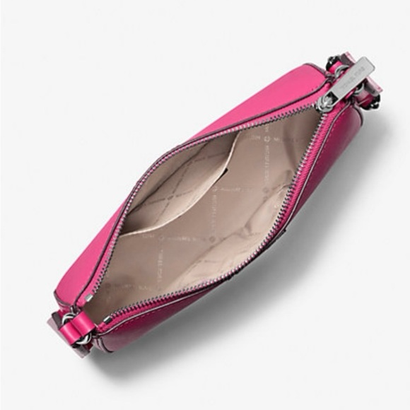 LOW START 🚨 NWT MK Saffiano Leather Crossbody With AirPods Pro Case & Coin - Picture 4 of 6